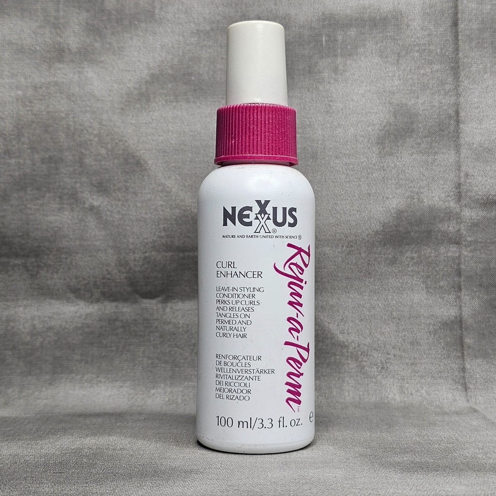 NEXXUS Rejuv-A-Perm‎ Curl Enhancer Spray Leave in Hair Conditioner 3.3oz NEW HTF